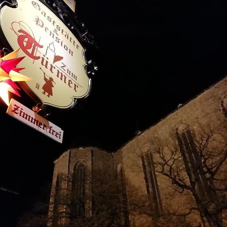 Gaststaette & Pension Zum Tuermer Annaberg-Buchholz Exteriör bild
